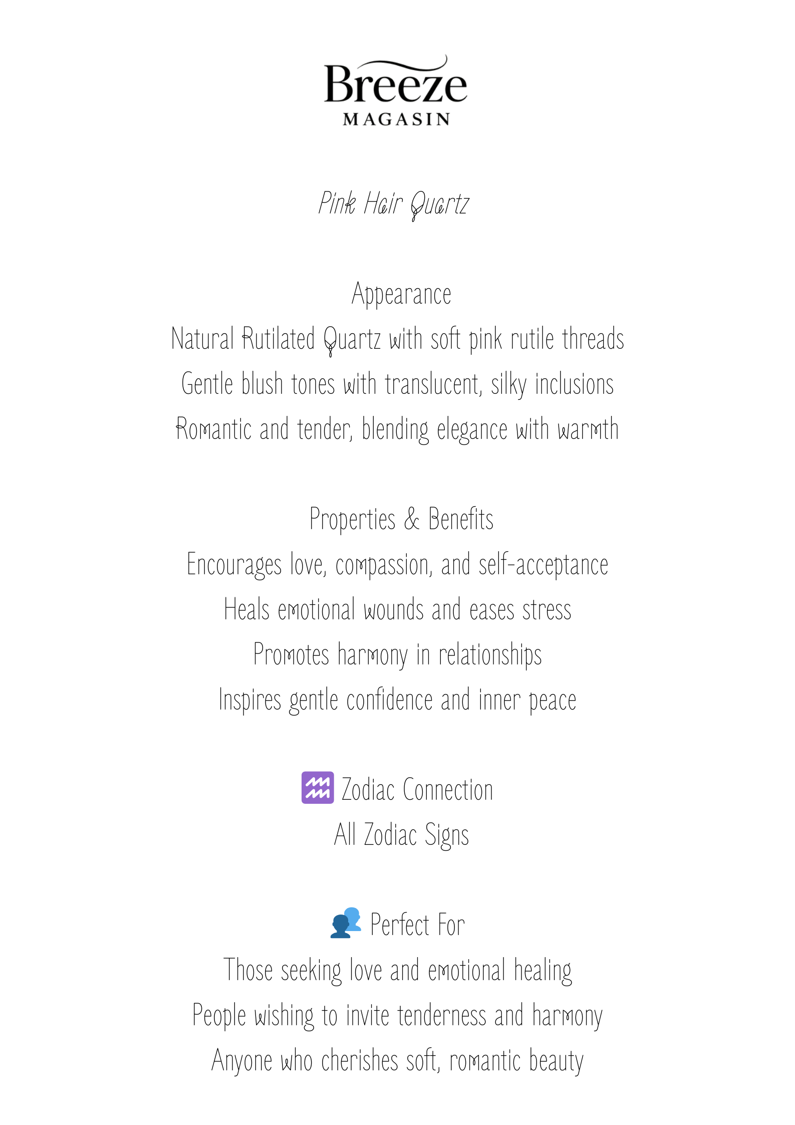 Bracelet - Hair Quartz